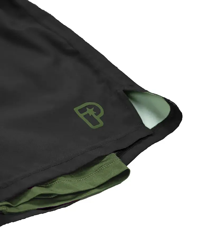 Academy   Hybrid Shorts - Black