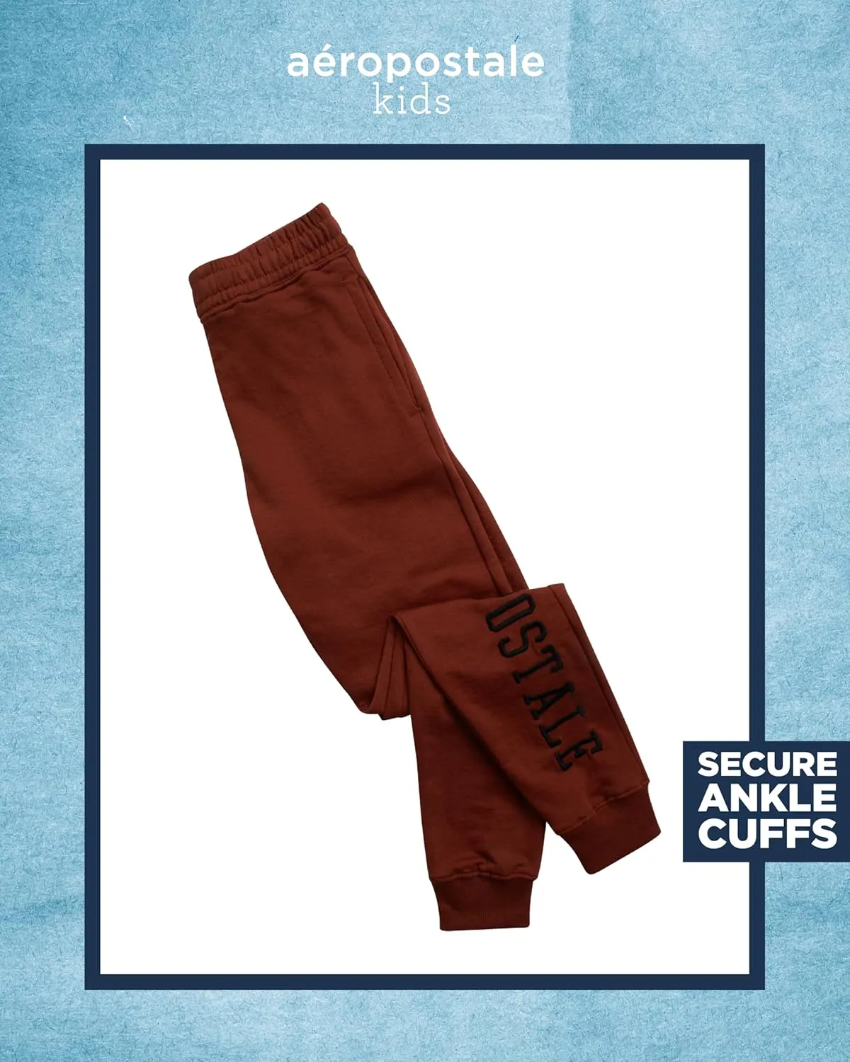 AEROPOSTALE Boys Sweatsuit Set - 2 Piece Fleece Pullover Hoodie Sweatshirt and Jogger Sweatpants - Boys Activewear Set (8-16)