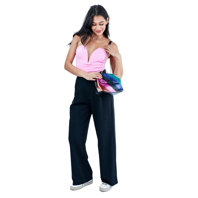 Classic Strapless Design Bodysuit  Sleek and Structured Appeal