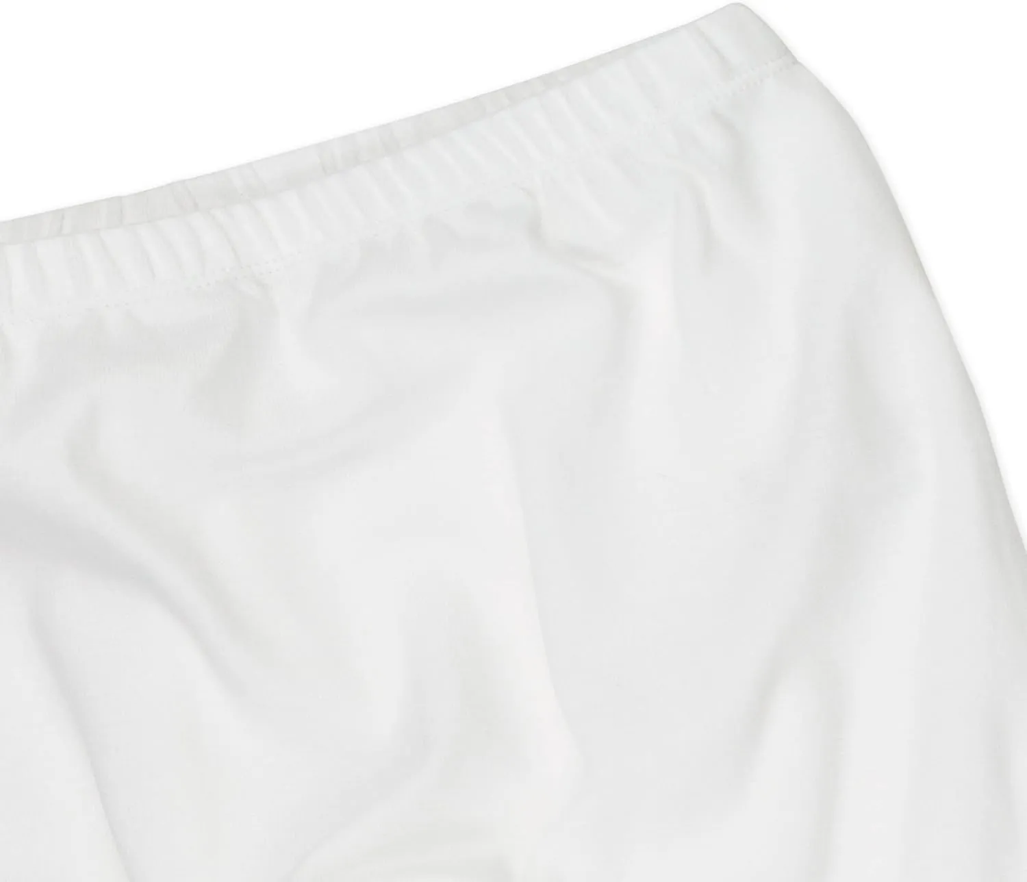 HonestBaby 3-Pack Footed Pants Roomy Fit Pull on Bottoms 100% Organic Cotton for Infant Baby Boys, Girls, Unisex