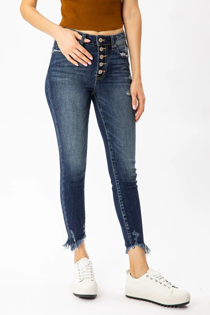 KanCan Winston High Rise Ankle Skinny Jeans