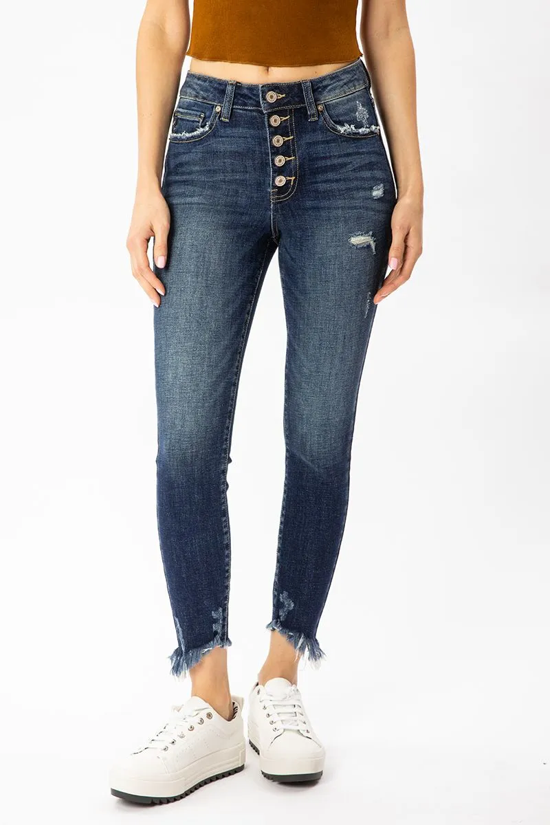 KanCan Winston High Rise Ankle Skinny Jeans