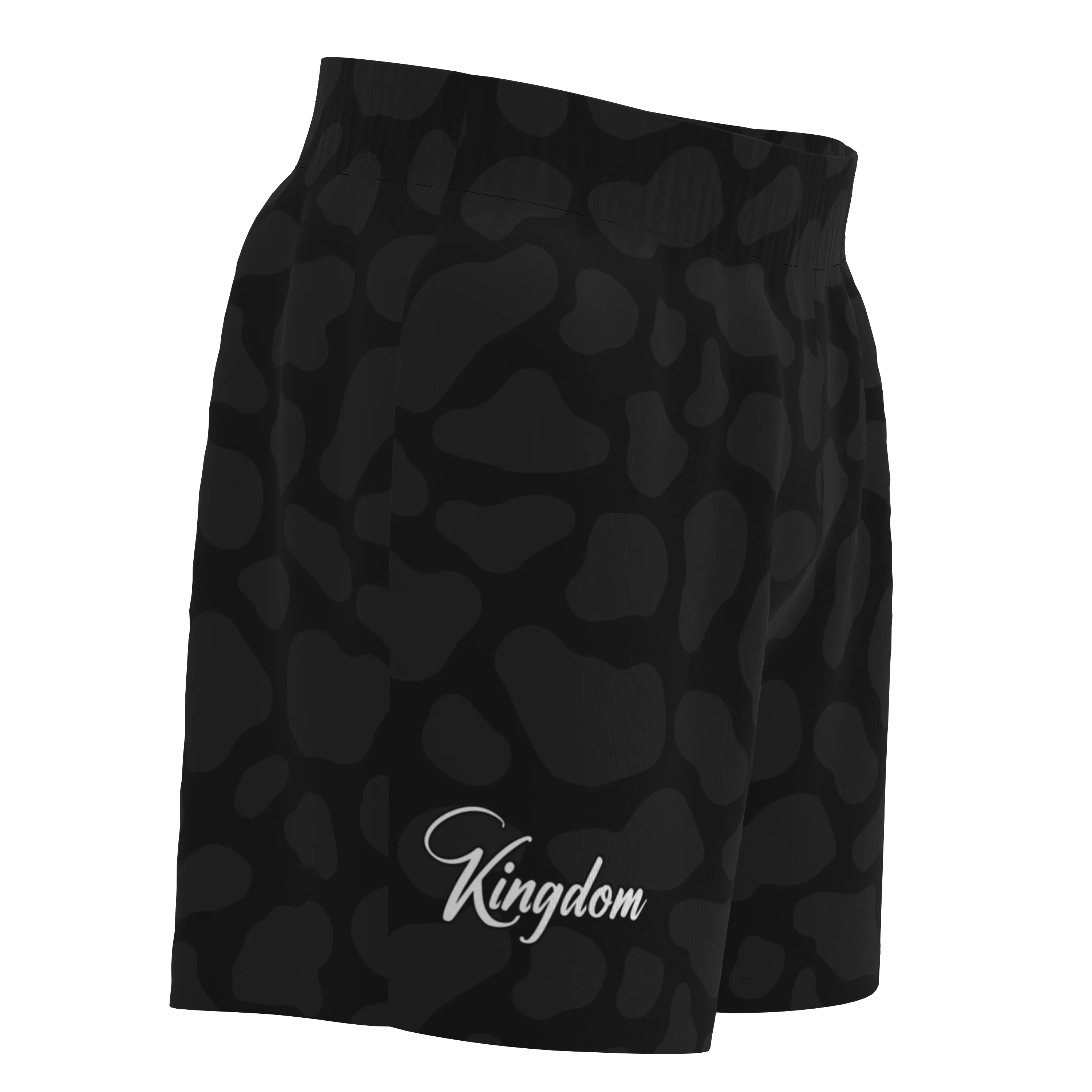 Kingdom Mesh Shorts - Black Leopard