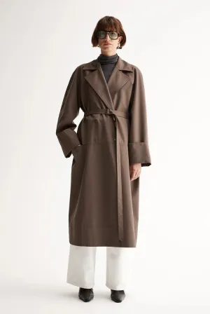 Mabel Coat | Cocoa