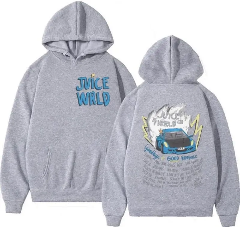 Men's and women's hooded retro sportswear Y2K sportswear fashionable hip-hop casual jacket autumn and winter clothing