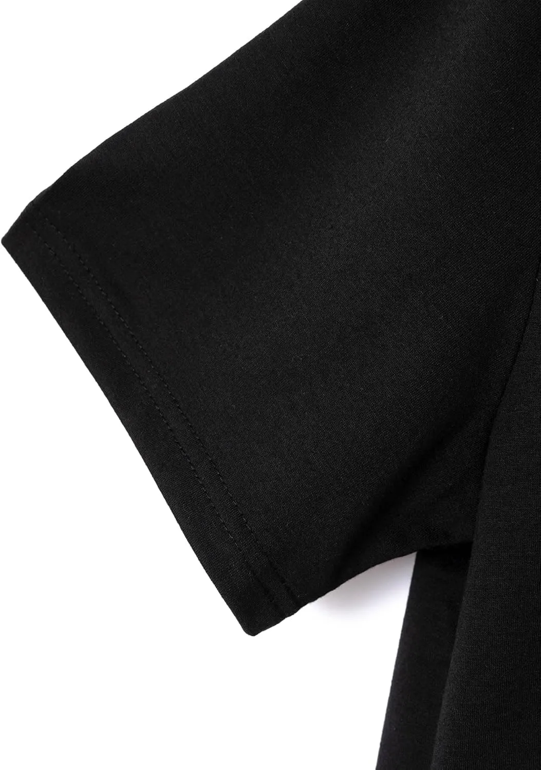 Mens Casual Polo Shirts Classic Short Sleeve Golf Shirt Fashion Button Cotton Top with Pocket