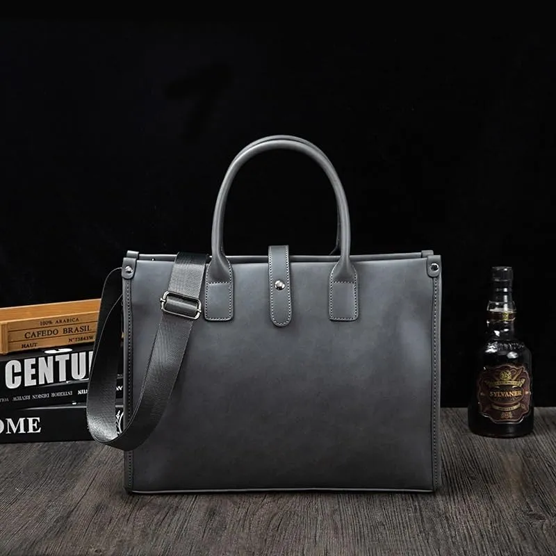 Nordic Fashionable Business Men's Bag Shoulder Messenger Bag Handbag for Office Commute