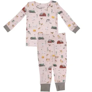 Red Barn Loungewear Set