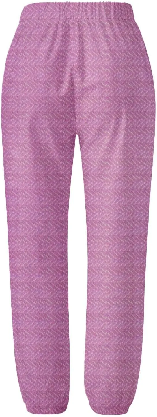 Women's Striped Cotton Linen Wide Leg Pants Summer Casual Comfy Pants Elastic Waist Breathable Fashionable Trousers